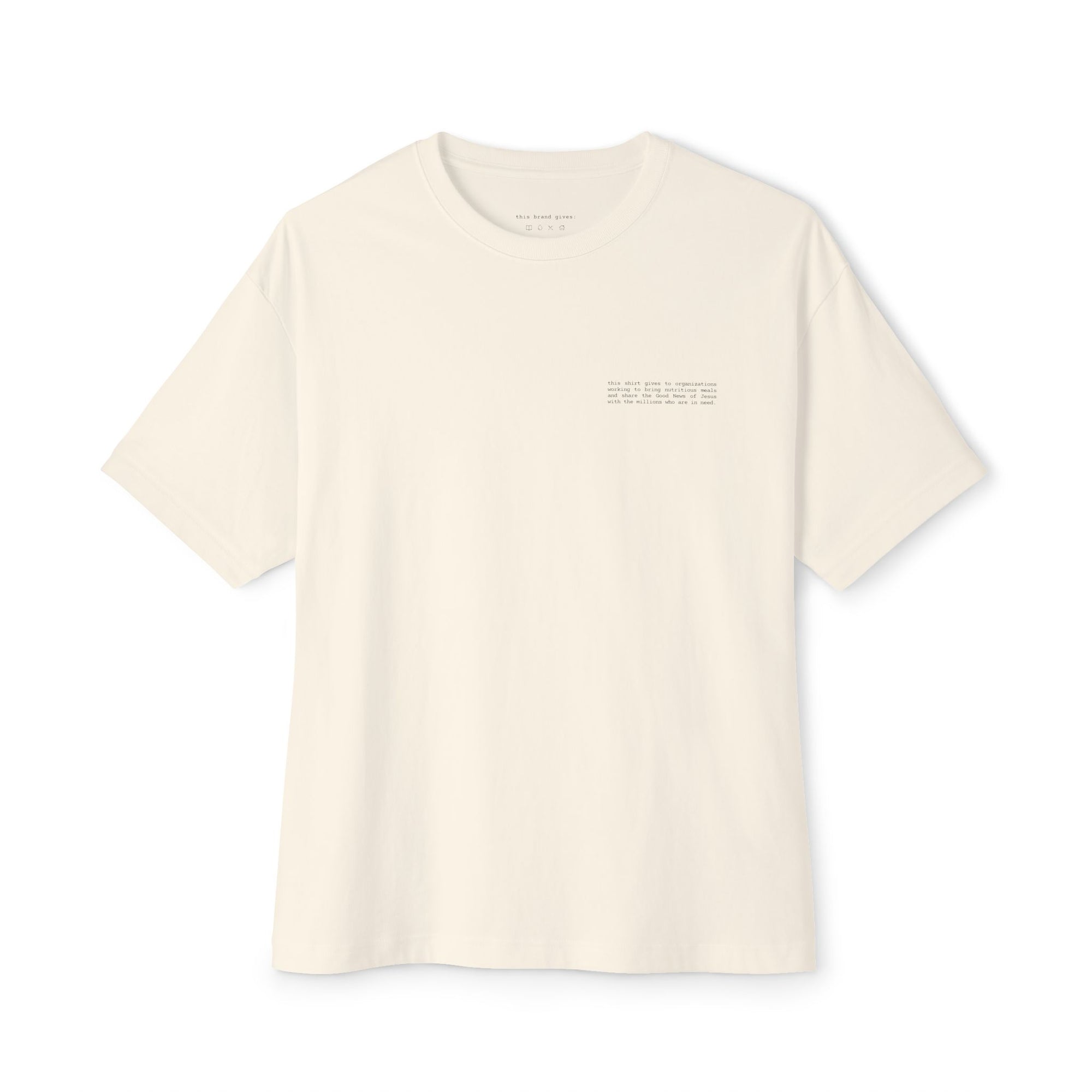 Meals Boxy Mission Tee