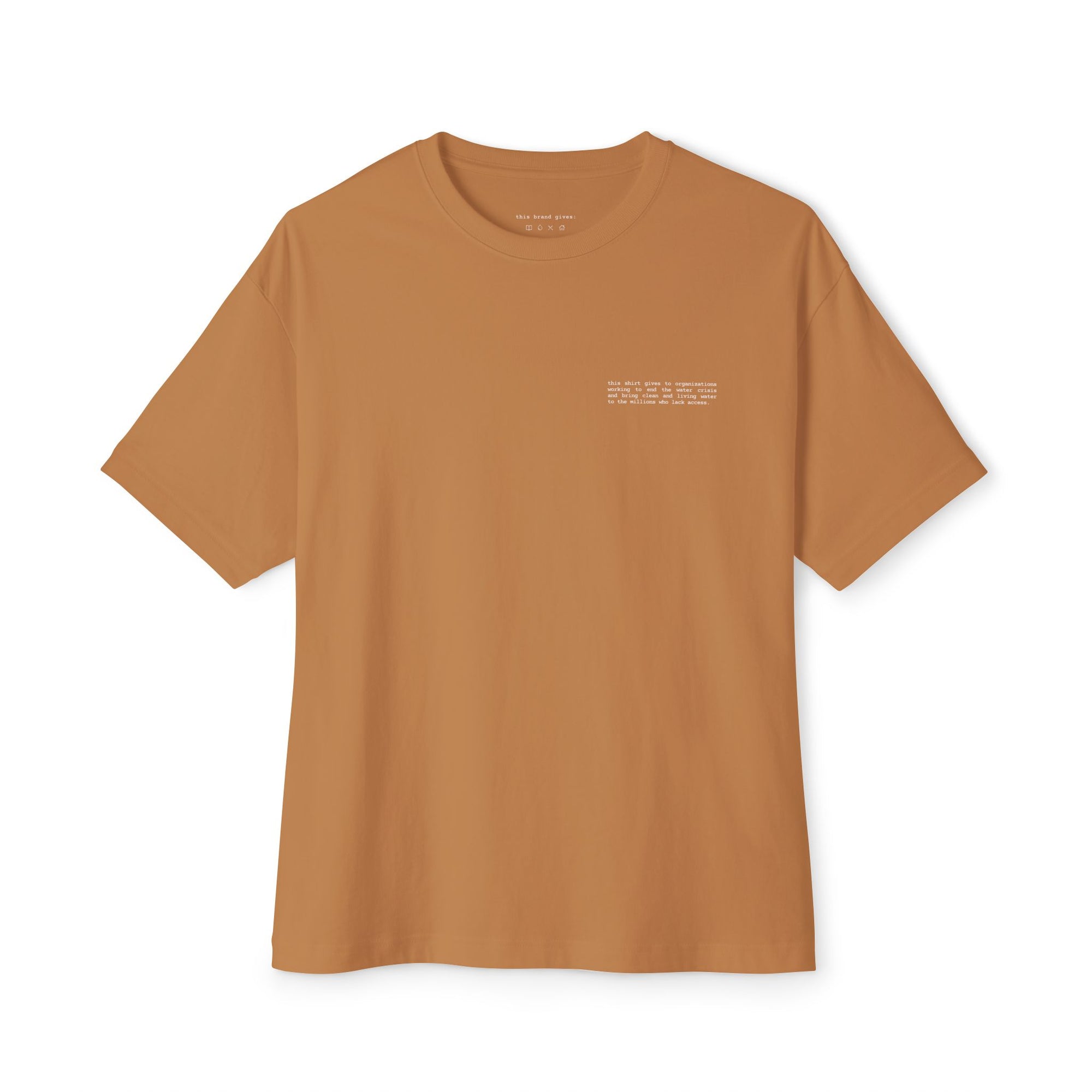 Clean Water Boxy Mission Tee