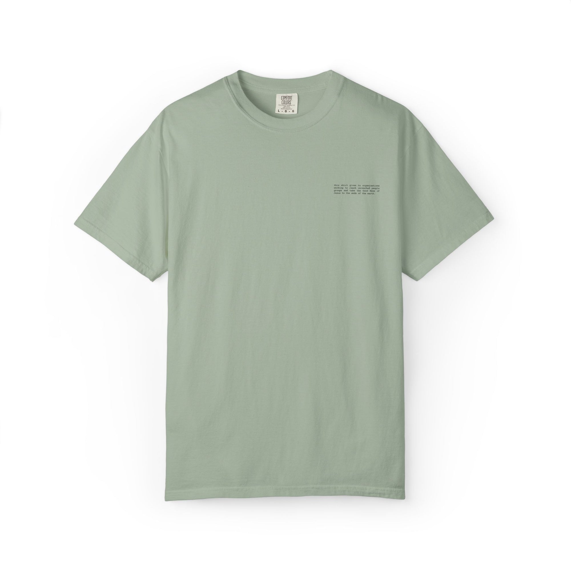 Unreached People Groups: Shirt #1