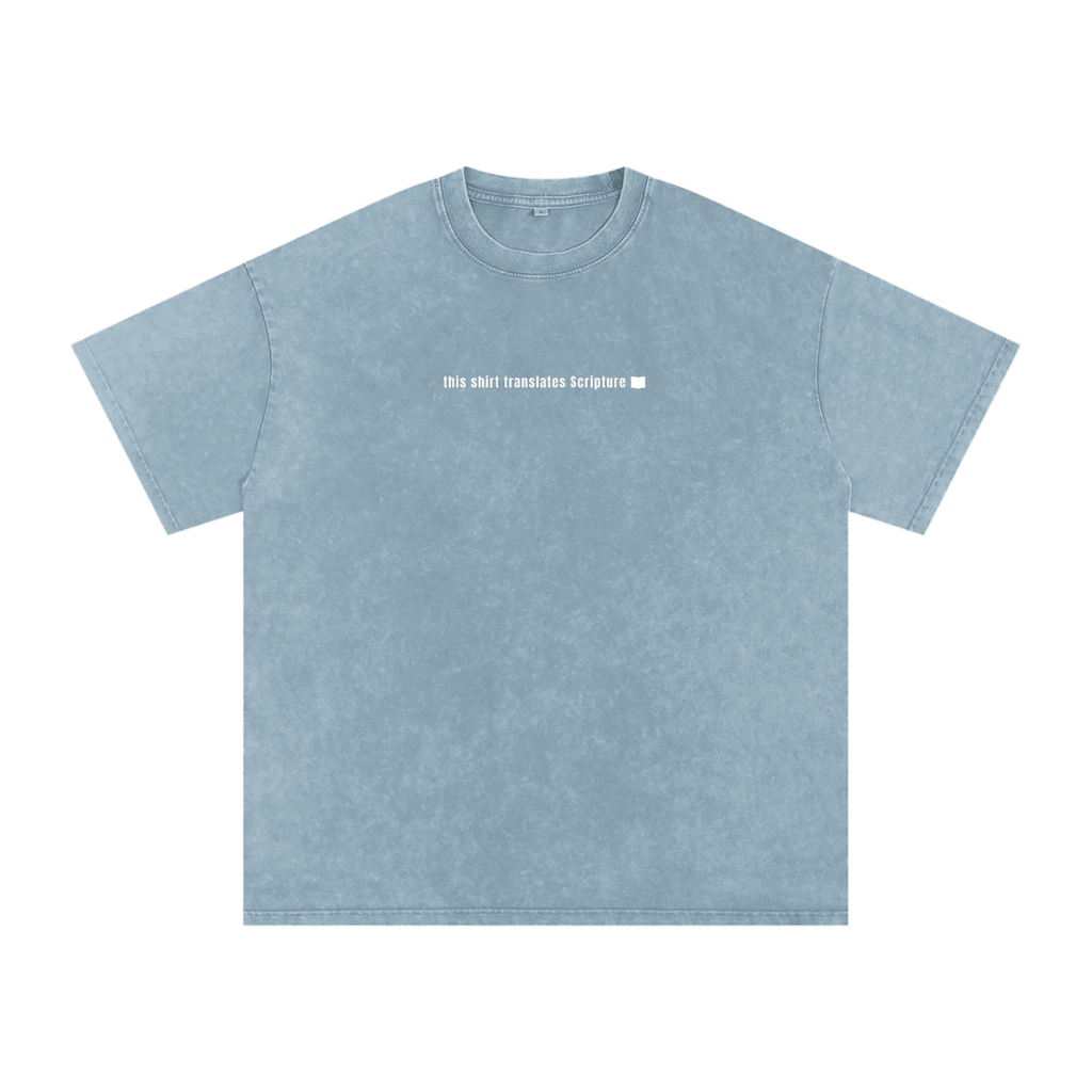 This Translates Scripture Oversized Tee