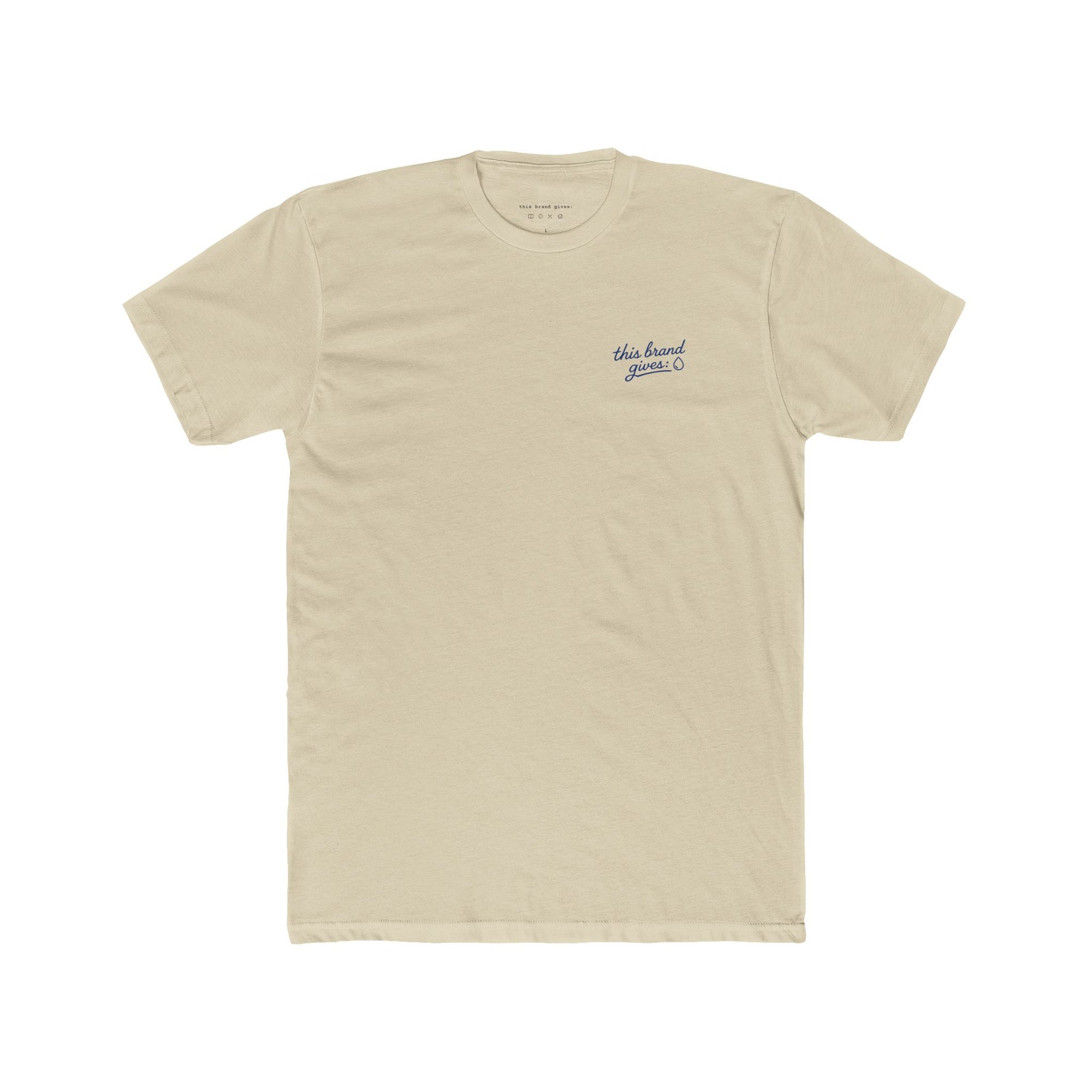 Clean Water Script Tee