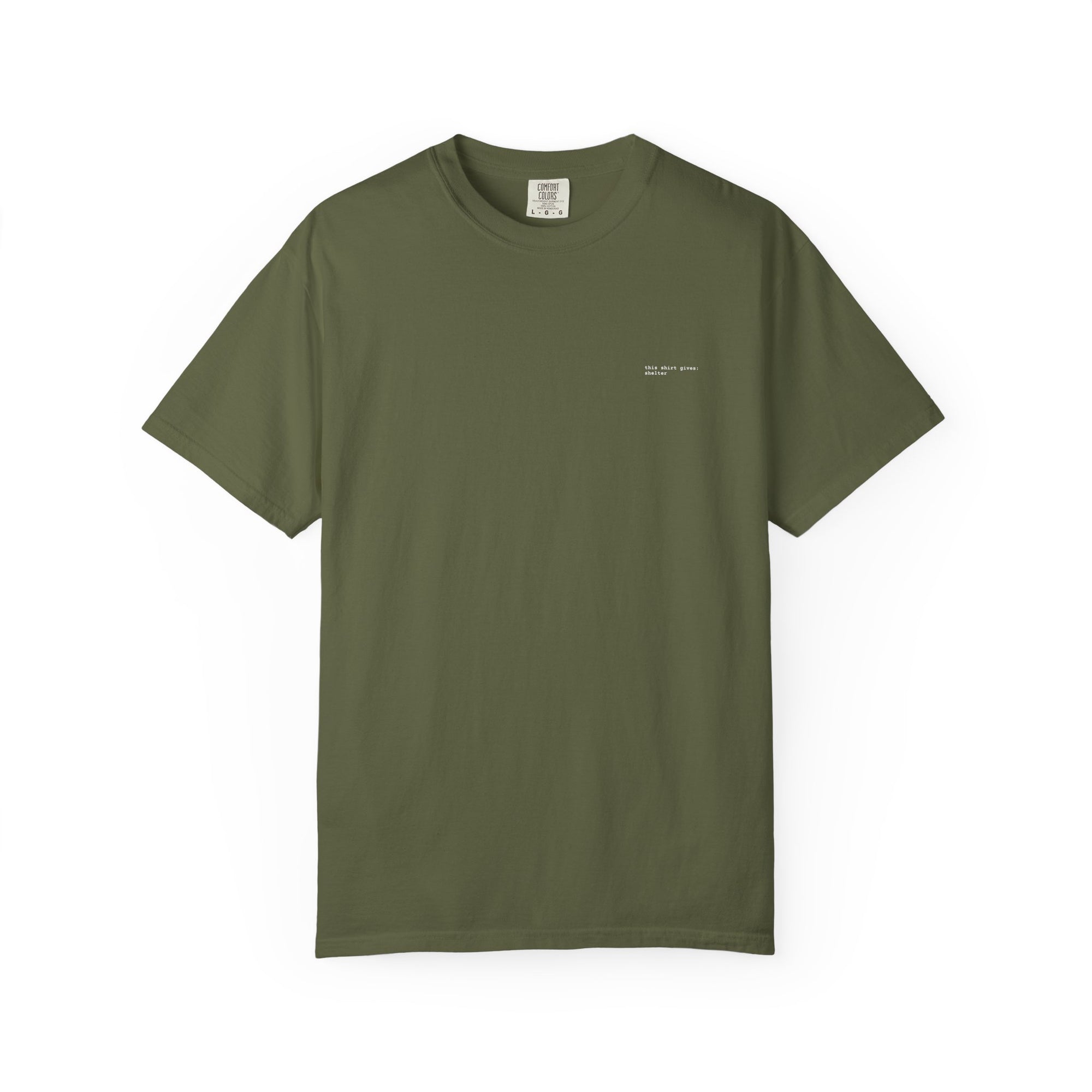 Shelter Text T-Shirt