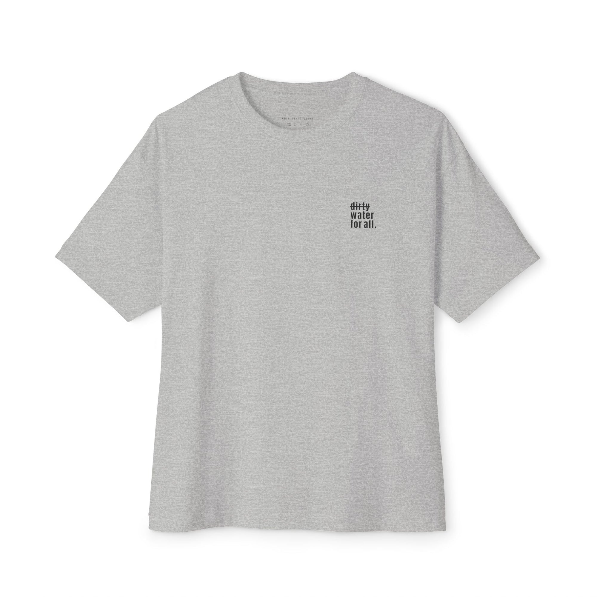 No More Dirty Water Boxy Tee