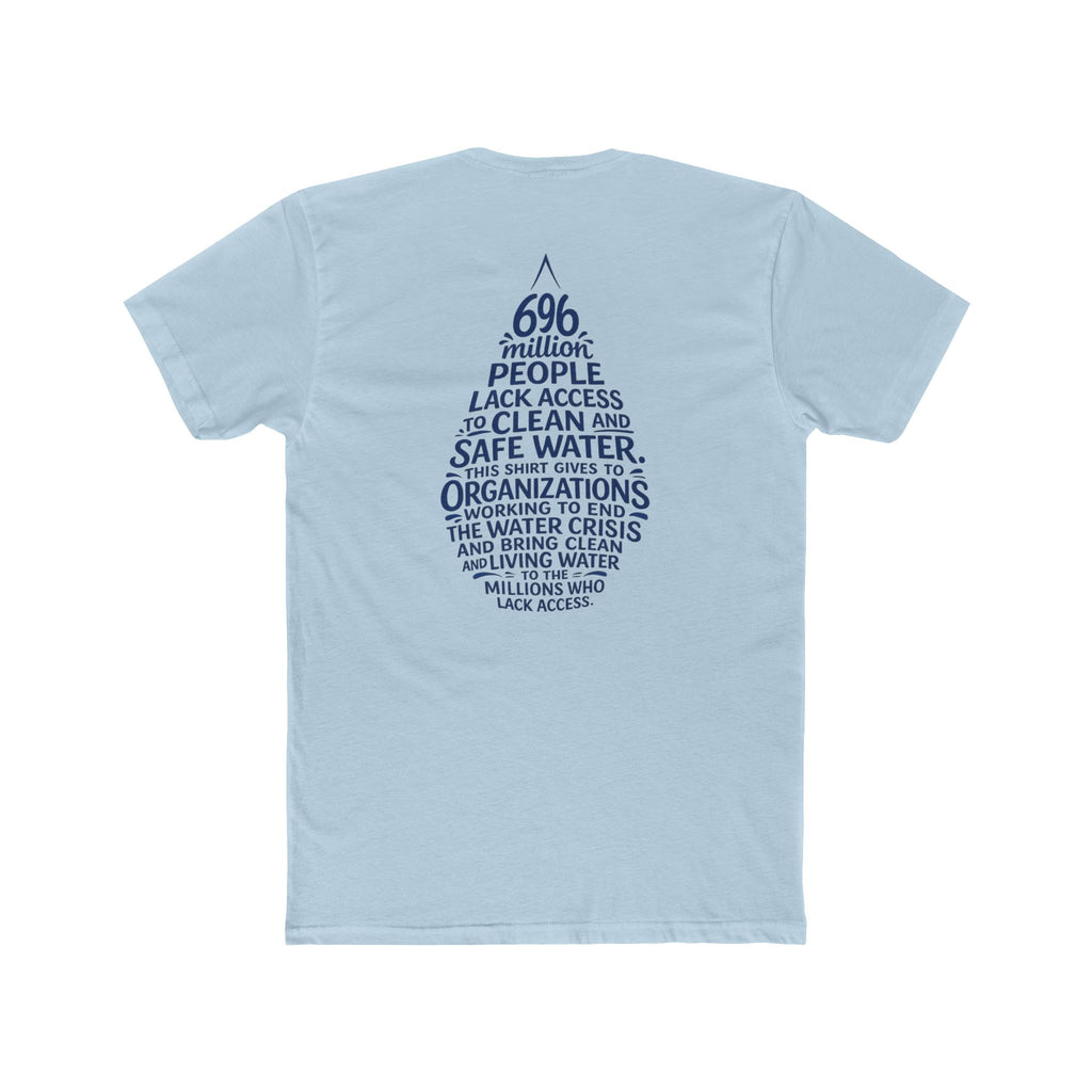 Clean Water Script Large Cause Tee