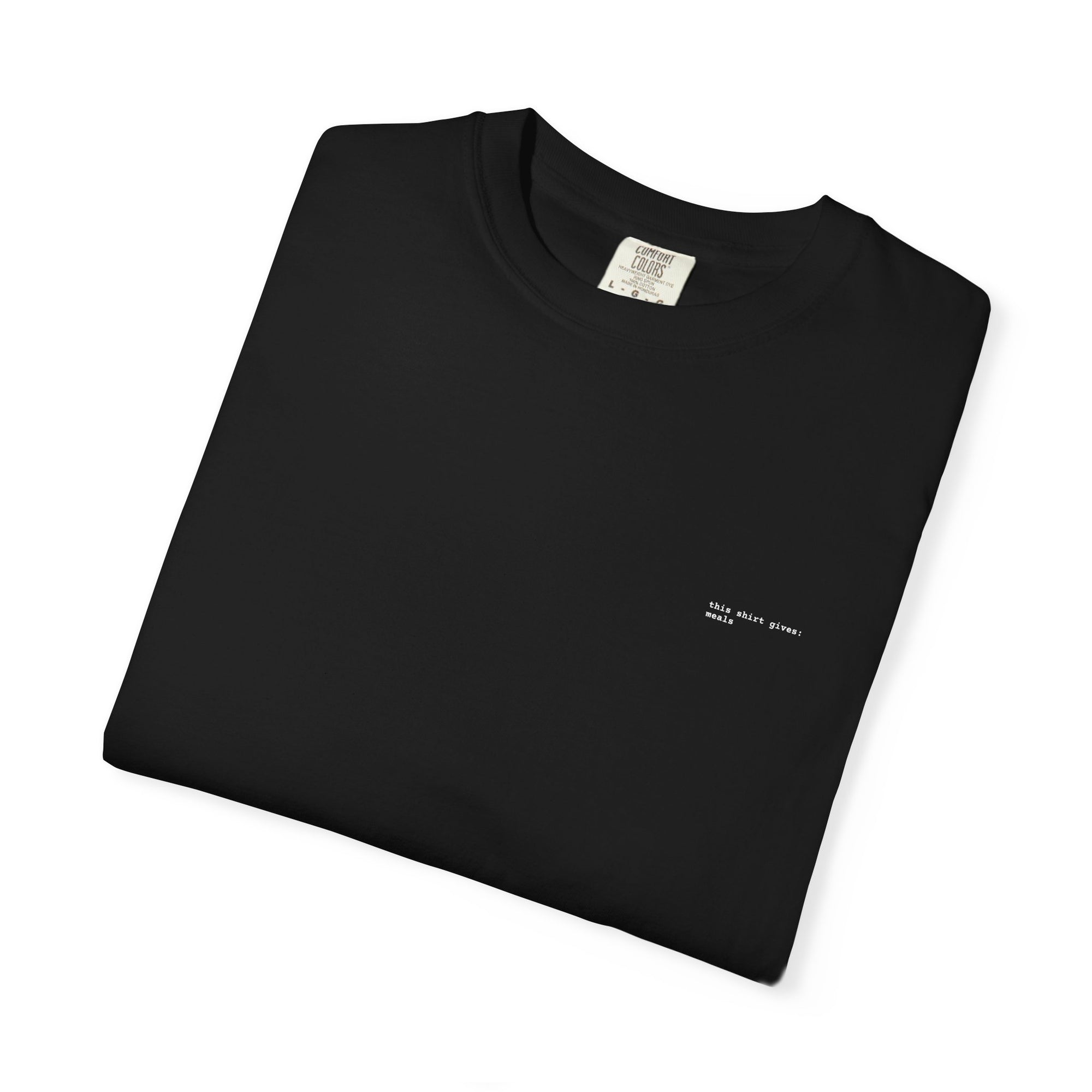 Meals Text T-Shirt