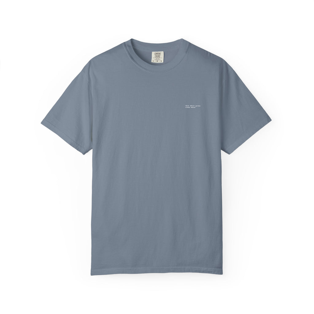 Clean Water Text T-Shirt