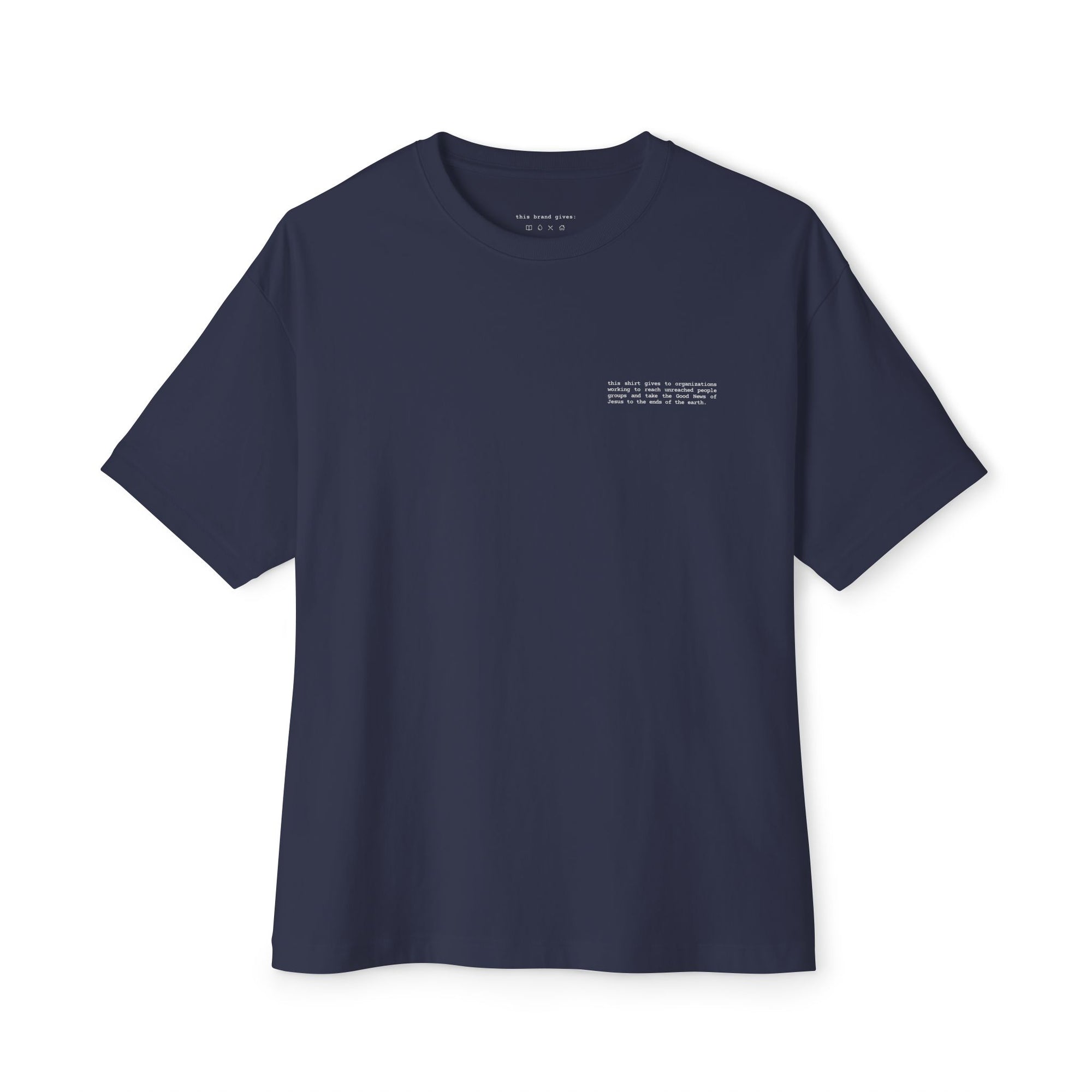 Unreached Boxy Mission Tee