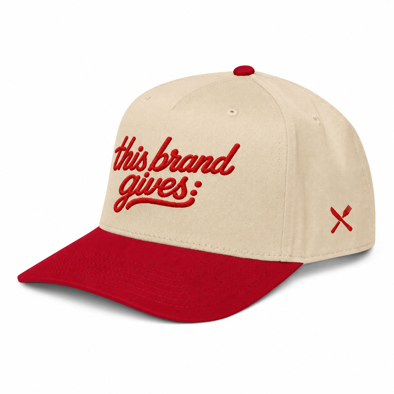 Meals Embroidered Cap