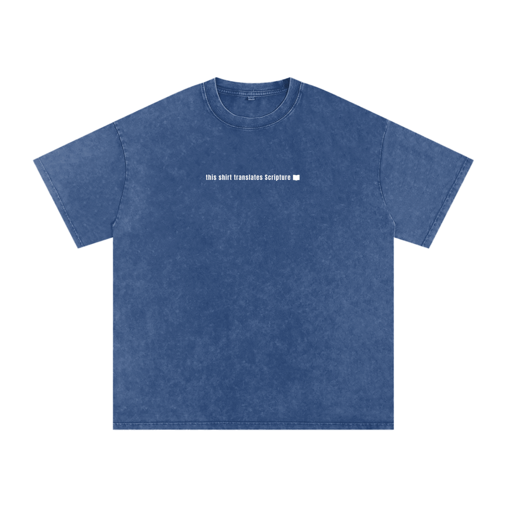 This Translates Scripture Oversized Tee