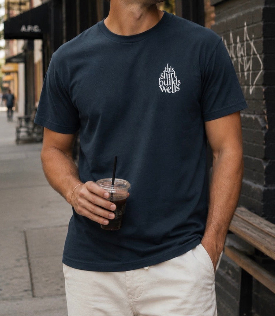 This Builds Wells Drop Tee