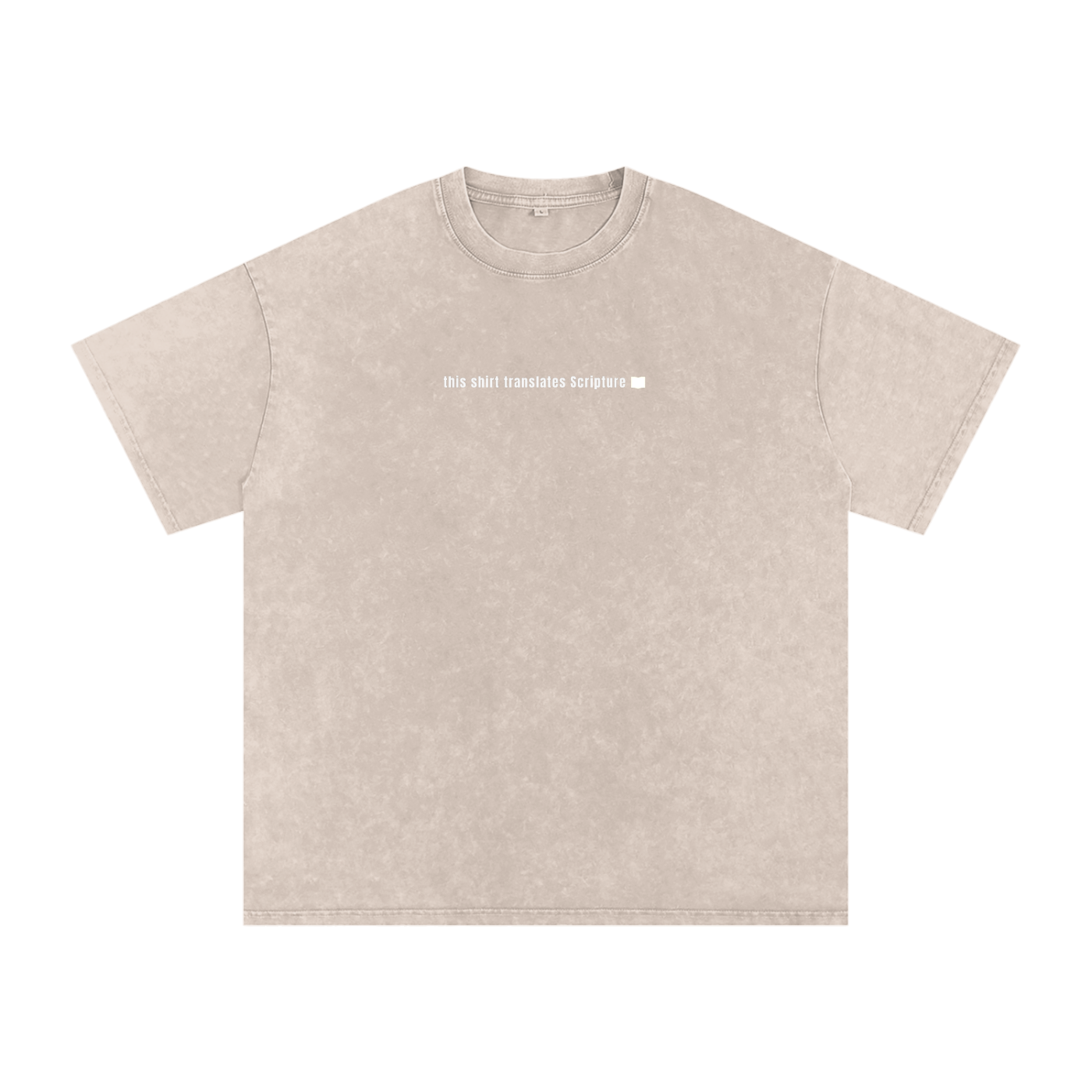 This Translates Scripture Oversized Tee